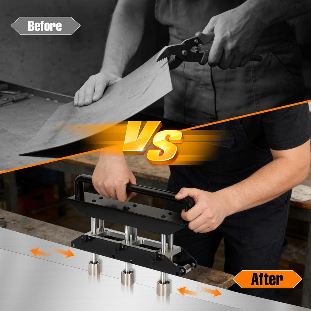 Three-Station Edge Roller Bender 0-90° Adjustable Bending Angle for Roofing & Sh