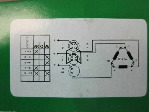 1pc 3stage Switch Milling Manual Control Motor Switch Forward Reverse Machine