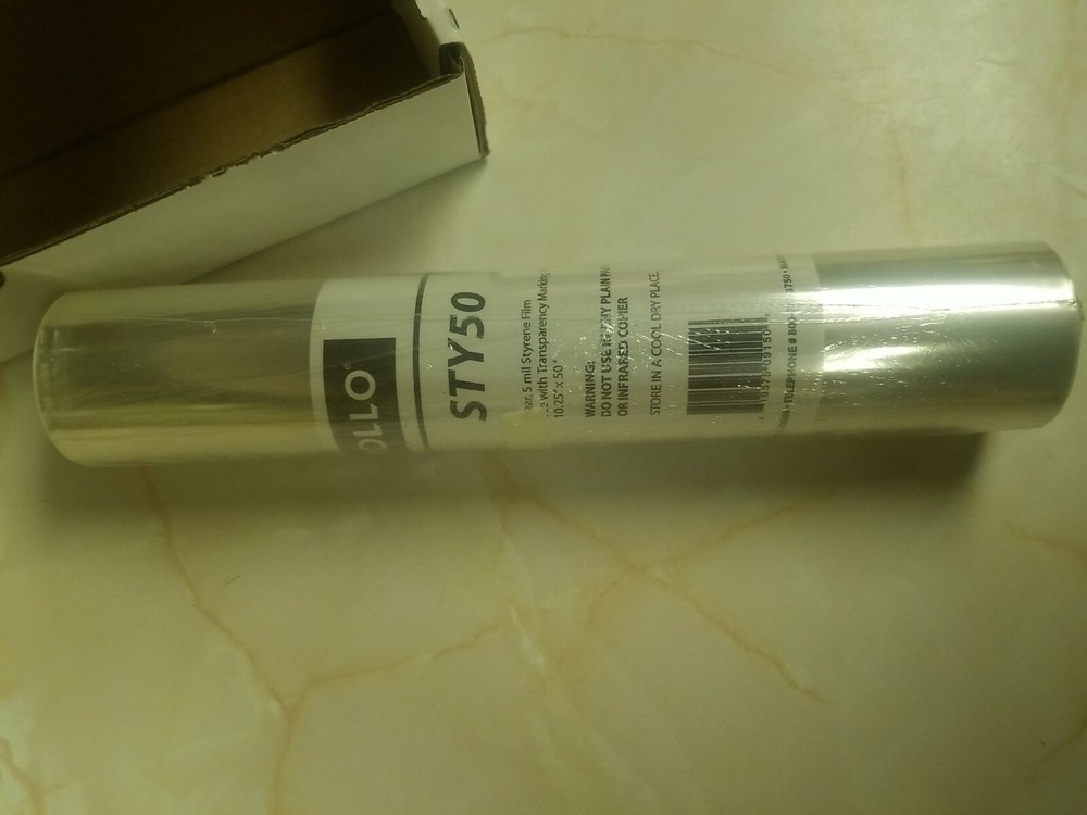 APOLLO CLEAR  PROJECTOR FILM  STY 50