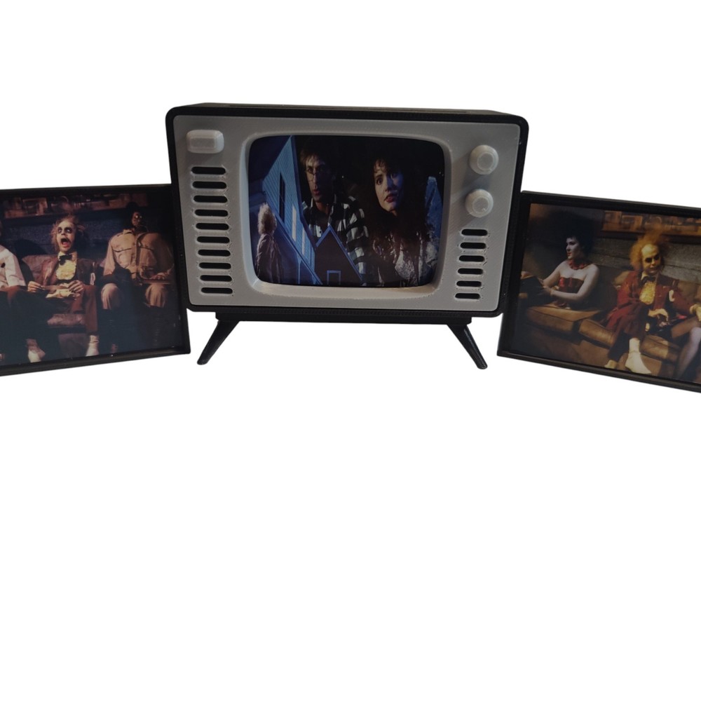 Beetle Juice 3d Print Horror TV Set