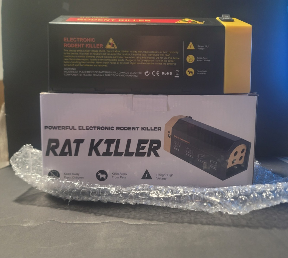 Electronic Rodent Killer Rechargeable 6000-9000v