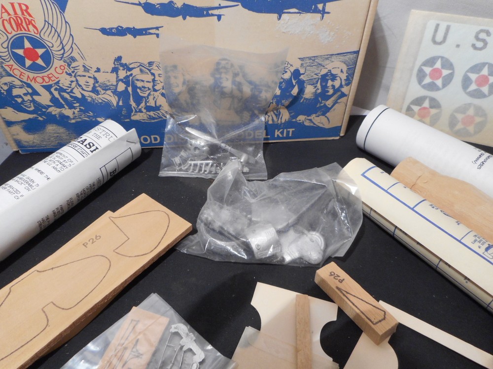 Solid Wood Display Model Kit Boeing P-26