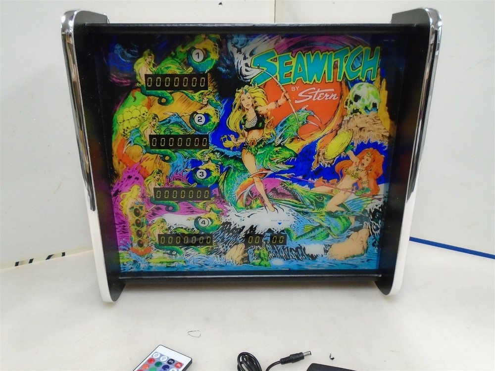 Seawitch Pinball Head LED Display light box