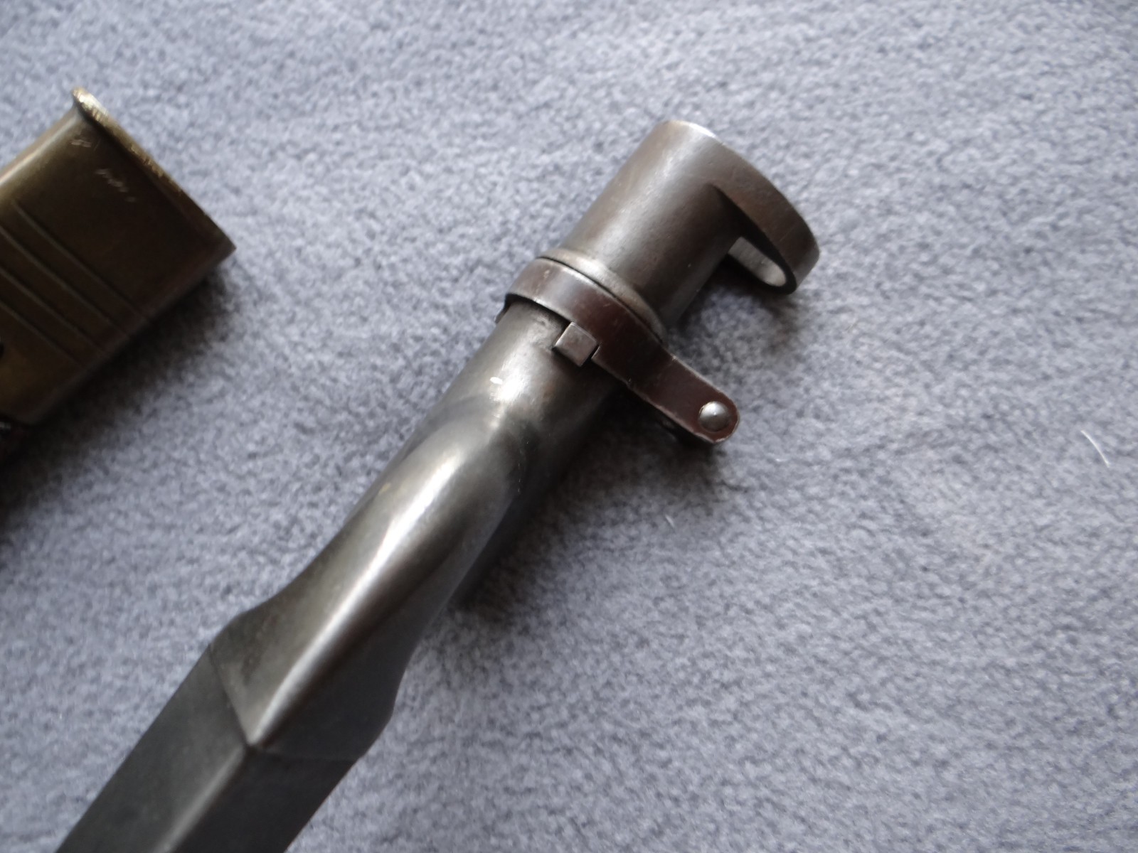 British 303 Caliber Martini Enfield M1895 Socket Bayonet and Scabbard