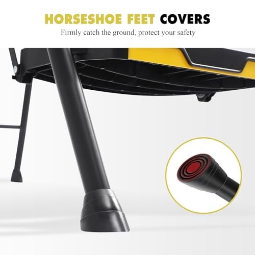 4 Step Ladder with Tool Platform, 4-Step with Tool Platform Black&yellow