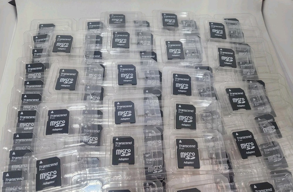 78x Transend Micro SD Card Adapter SDHC Memory Card Adapter Only