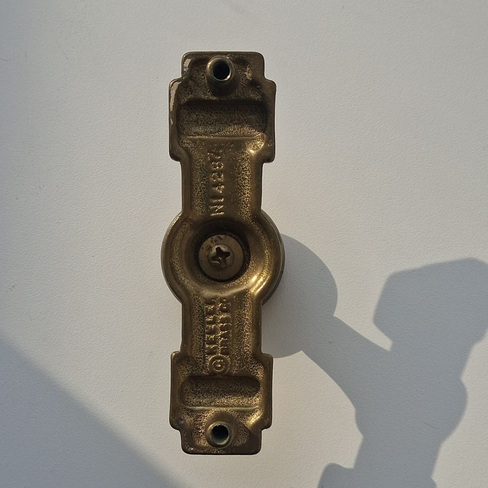 Keeler Brass Co. Brass Round Window Sash Lock
