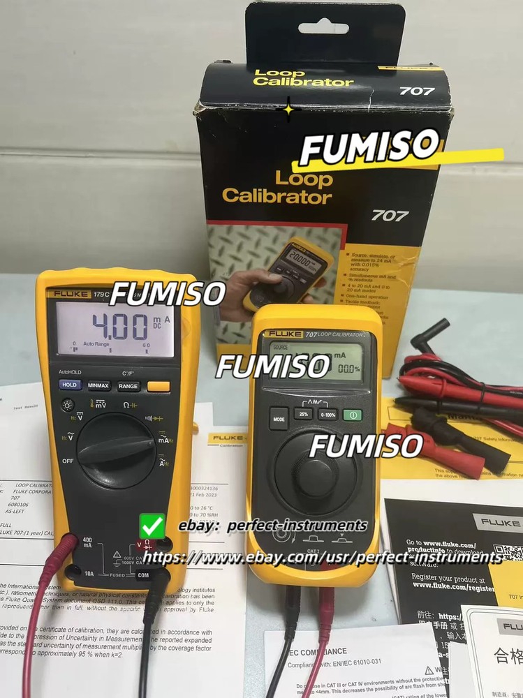 1 pcs Fluke 707 Loop Calibrator//#iee#pe#per