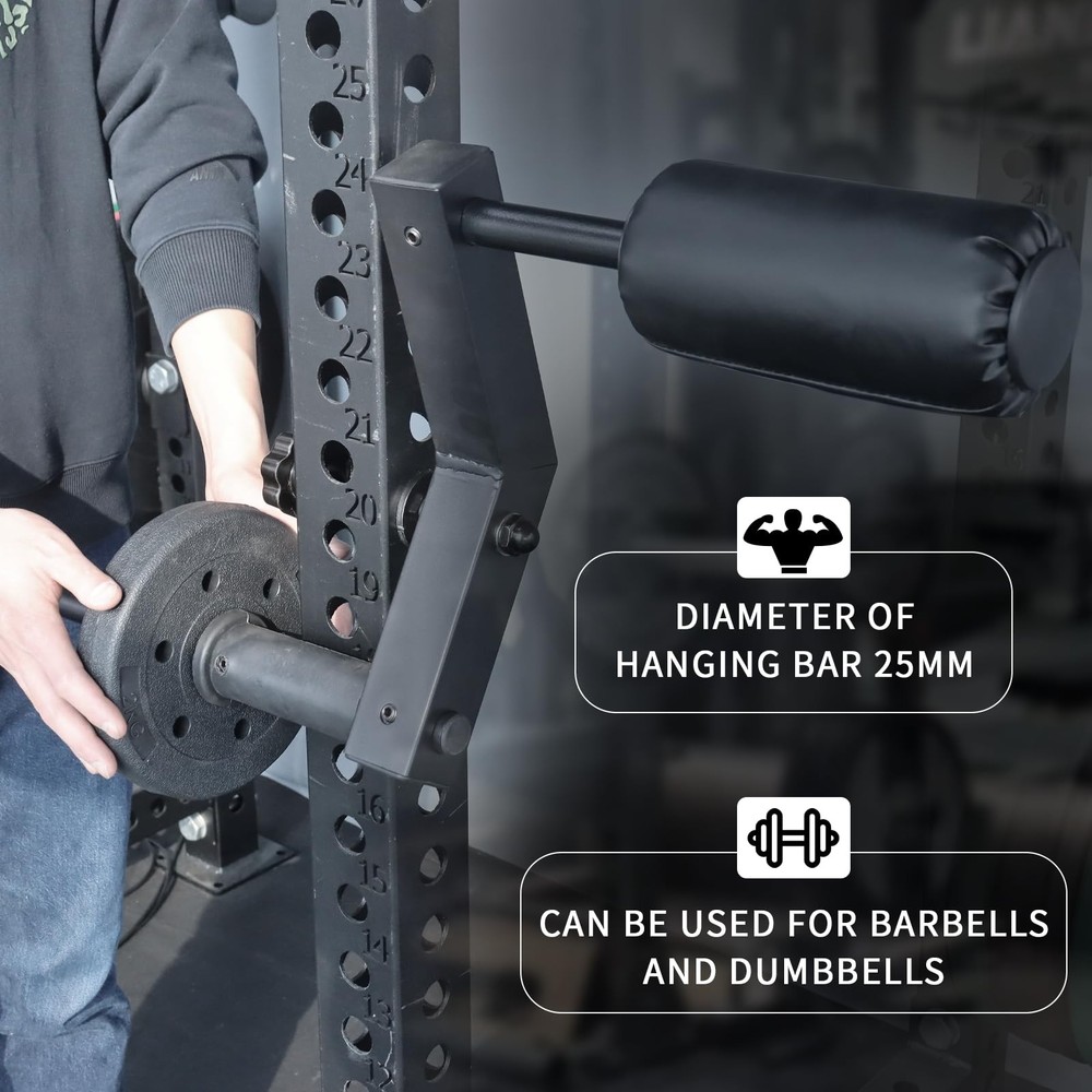 Neck Trainer Exerciser for Strength and Pain Relief, Rack Mount Equipment