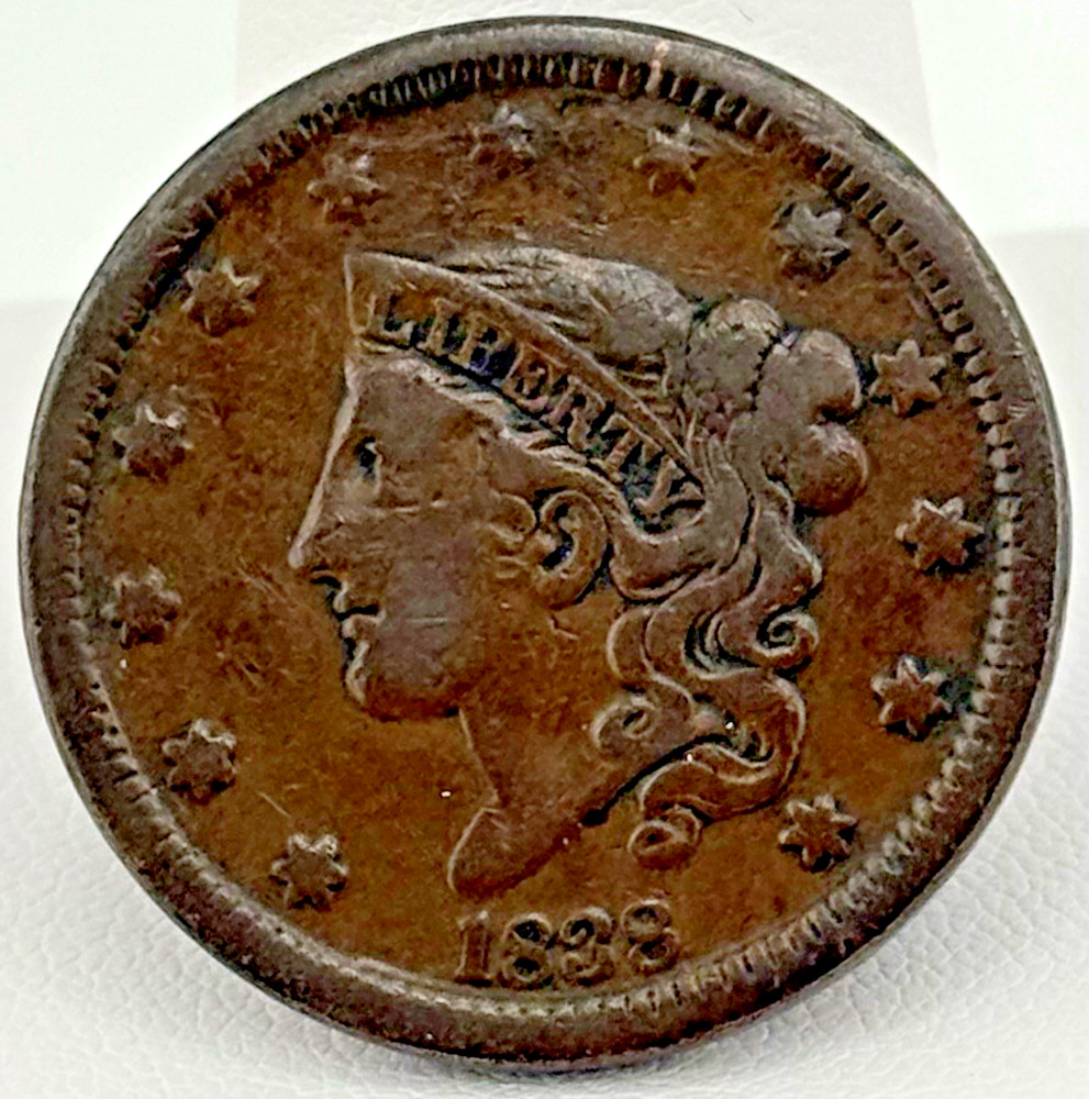 1838 Large Cent