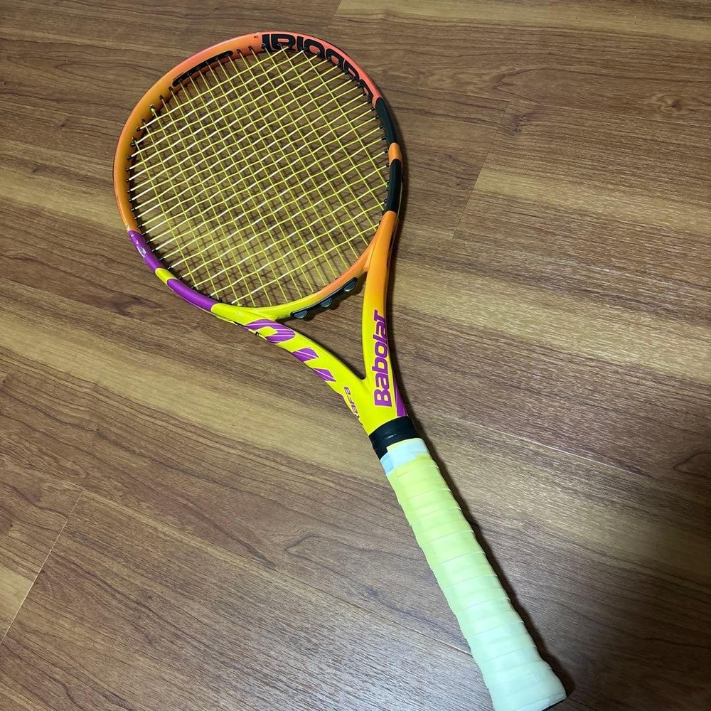 Babolat Aero Rafa Tennis Racket Used Strings Need Replacement