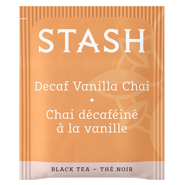 Stash Decaf Vanilla Chai Black Tea - 18 count