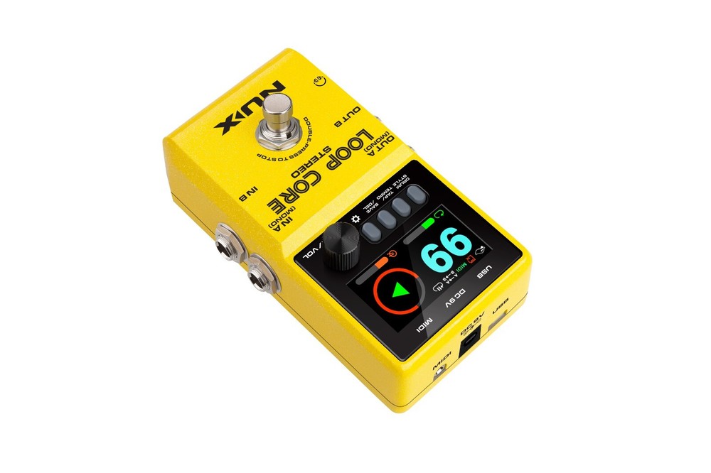 New NUX Loop Core Stereo Looper Guitar Effects Pedal