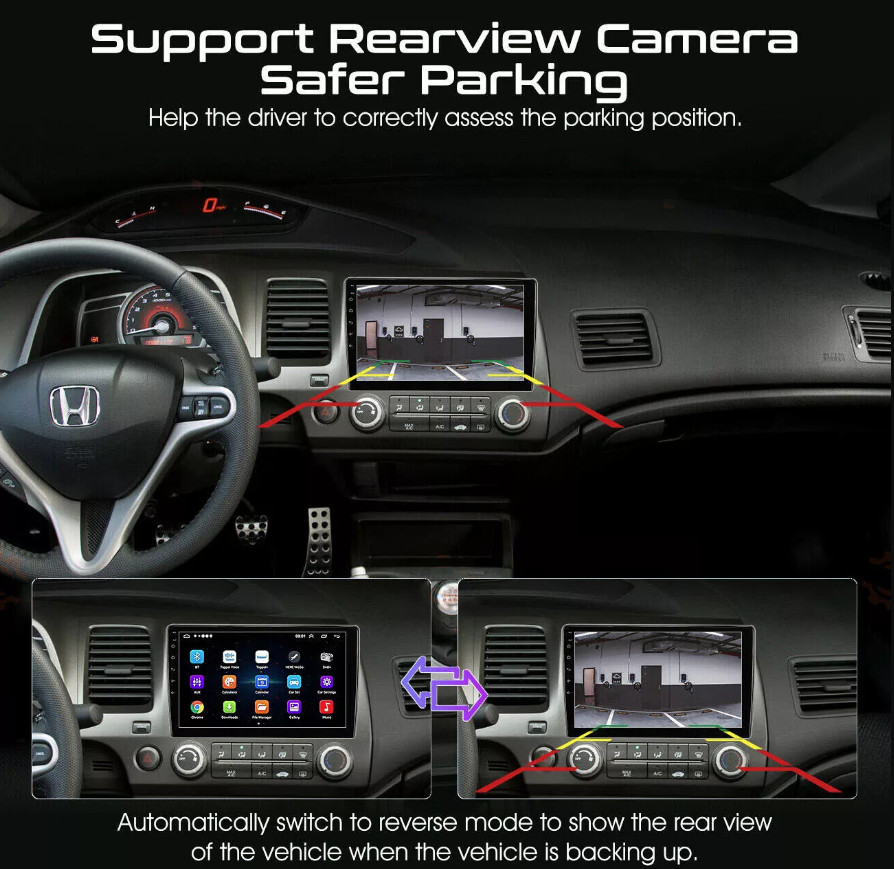 10" CarPlay Camera Android 14 Radio GPS Stereo For Hyundai Creta ix25 2015-2019