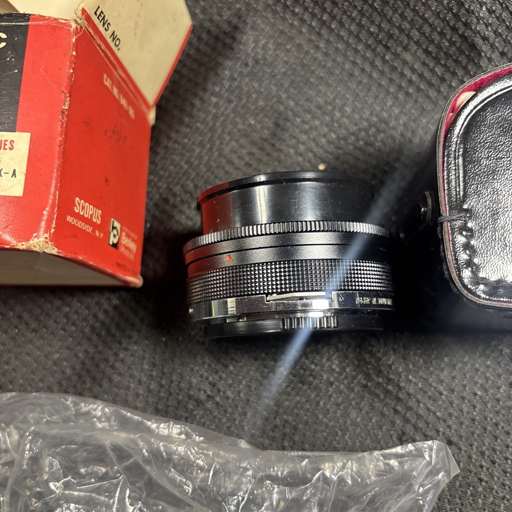 Konica TELEMAC 2X Lens Extender Konica Auto flex Series New In Box