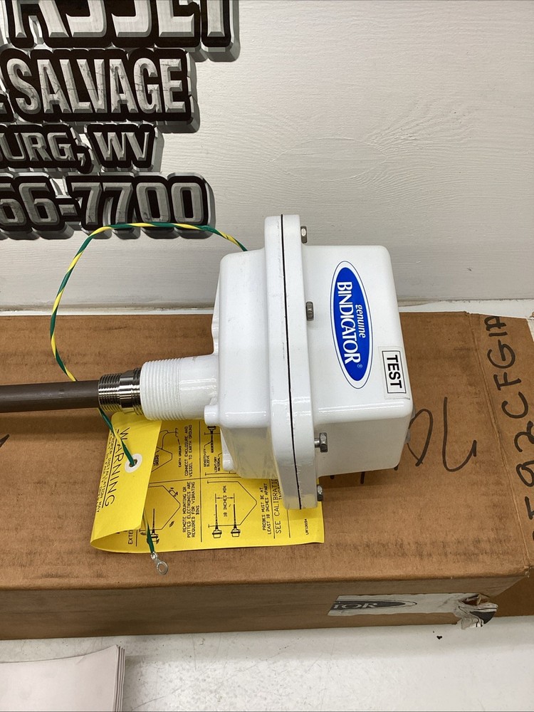 Bindicator RF-Series Level Control RF92CFG1A 120VAC NIB