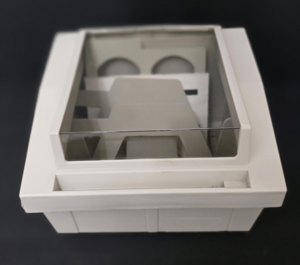 Fellowes White Workstation Multi-Media Floppy Disk Diskette Tray, Model 90111