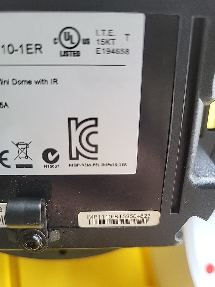 Pelco IMP1110-1ER Environmental Mini Dome