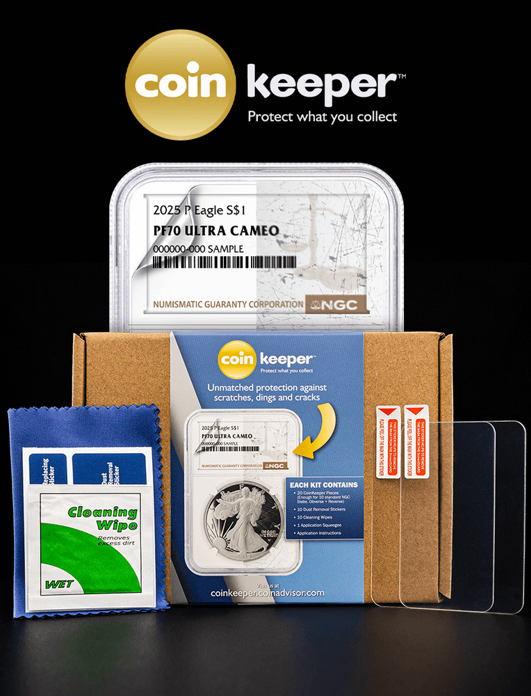 CoinKeeper NGC 10-Slab Kit Standard Size Slab Protector