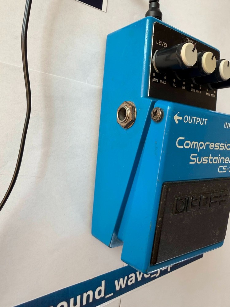 BOSS CS-3 PSA Compression Sustainer Guitar Effects Pedal Working Order fast ship