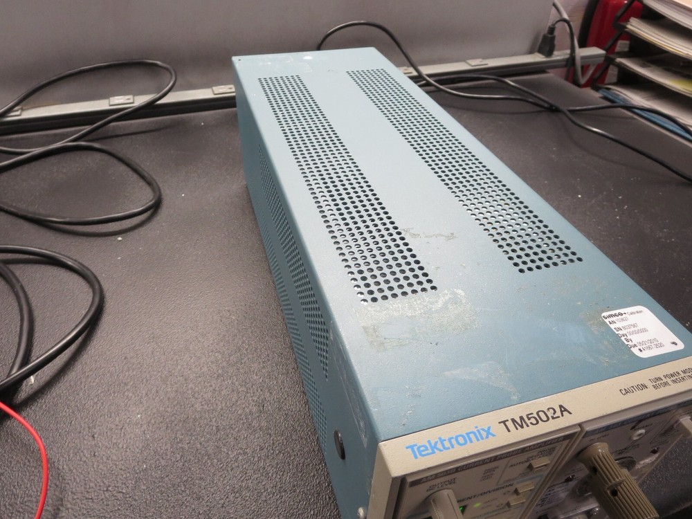 Tektronix, TM502A-AM503-AM503B Mainframe Power Module W/Current Probe Amplifiers