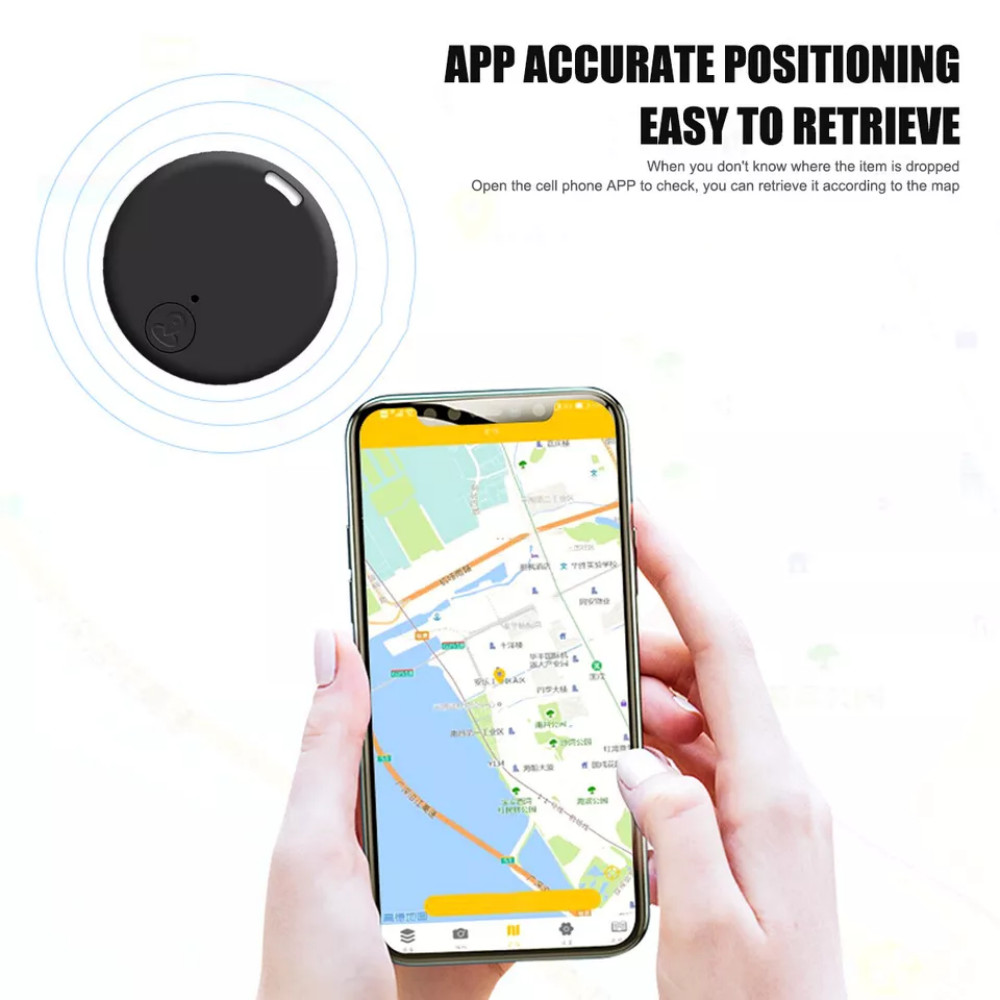 Mini GPS Tracker Bluetooth 5.0 Tag Pet Kids Bag Wallet Tracking IOS Android