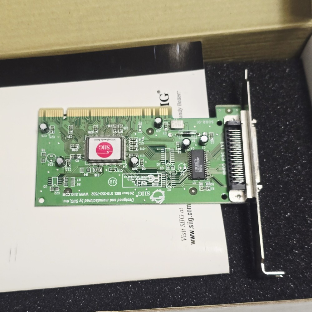SIIG SC-2454 PCI SCSI Controller Card Adapter