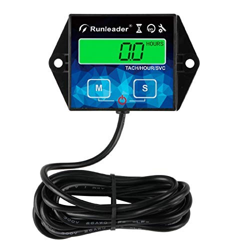 RL-HM011G Digital Hours Tachometer with Maintenance Reminder, Backlight