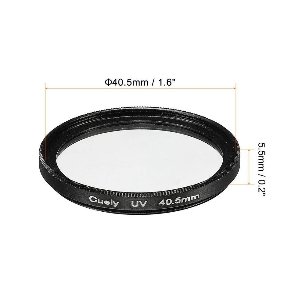 UV Lens Filters, 40.5mm Thin Multilayer Protective Frame