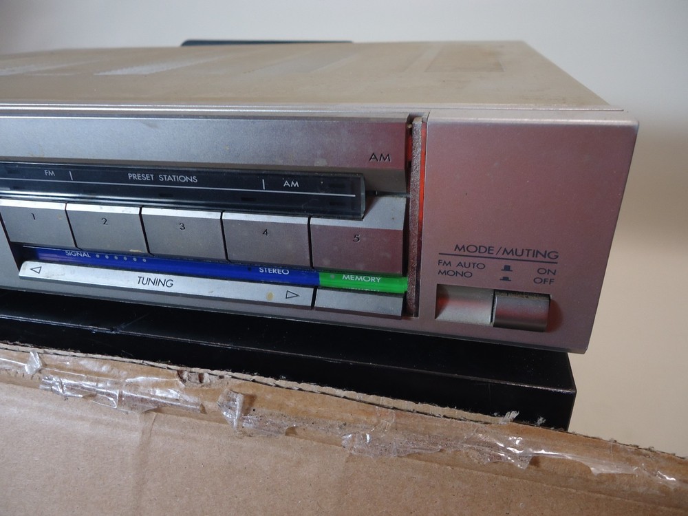 jvc t e3 tuner ,working, with manual