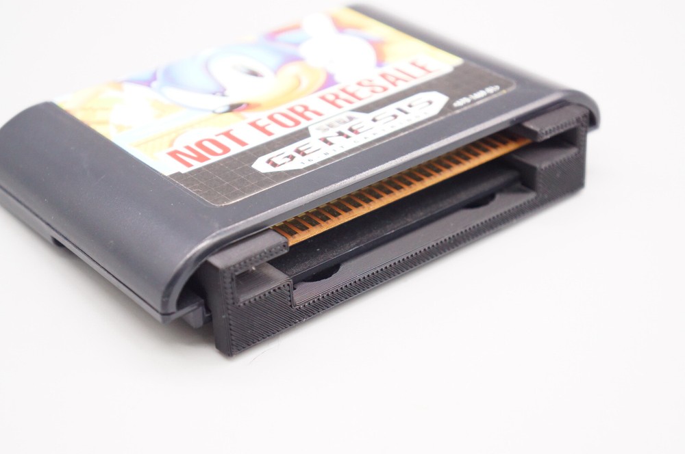 Custom Wall Mount Bracket Holder for Sega Genesis Cartridges *4-Pack*