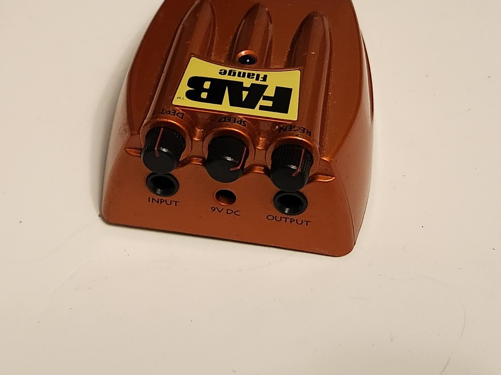 Danelectro FAB Flange Electric Guitar Effects Pedal