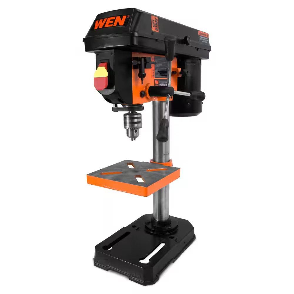Drill Press Variable Speed 1/2 Chuck Bench Top Base Cast Iron Shop Tool NEW