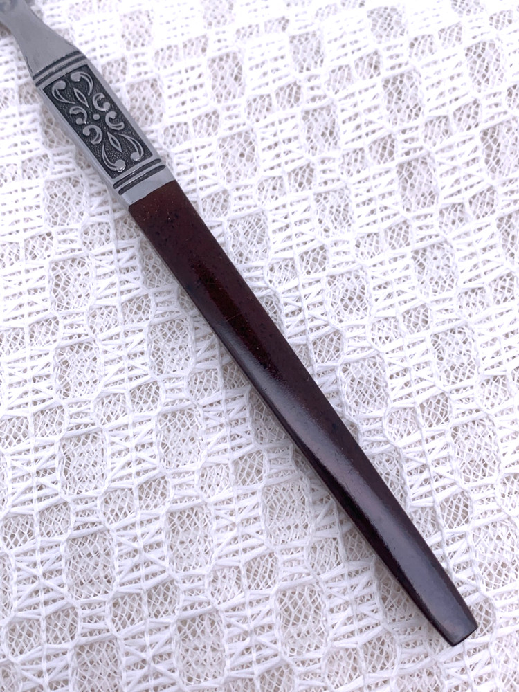 INTERPUR Brown Handle STAINLESS * YOU CHOOSE PIECE *