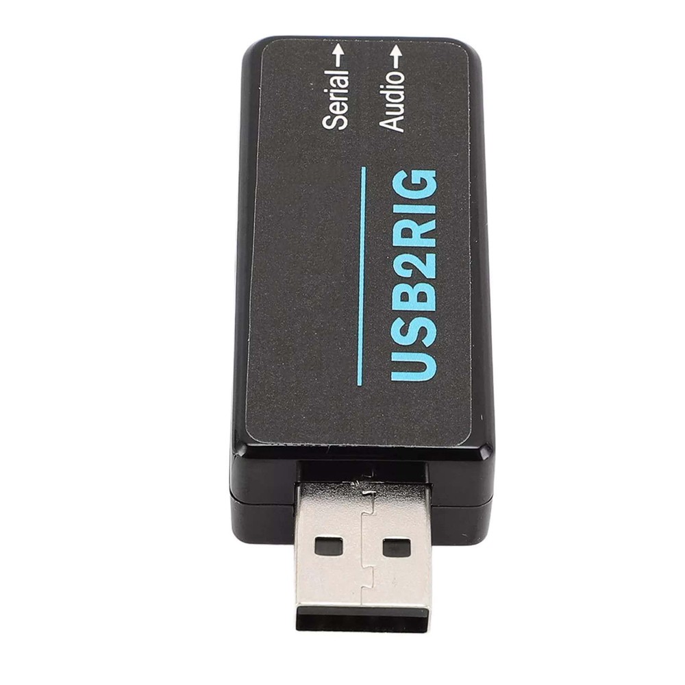 Multi-function USB Sound Card Audio&Serial Ports USB2RIG Widely Compatibility