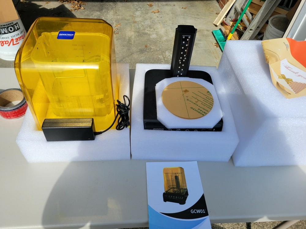 Geeetech GCW01 Washing and Curing Machine New