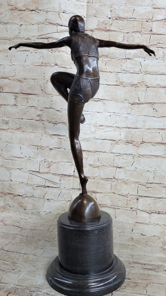 Bronze Sculpture, Hand Made Statue Abstract Modern SOLID ABSTRACT Deocrative
