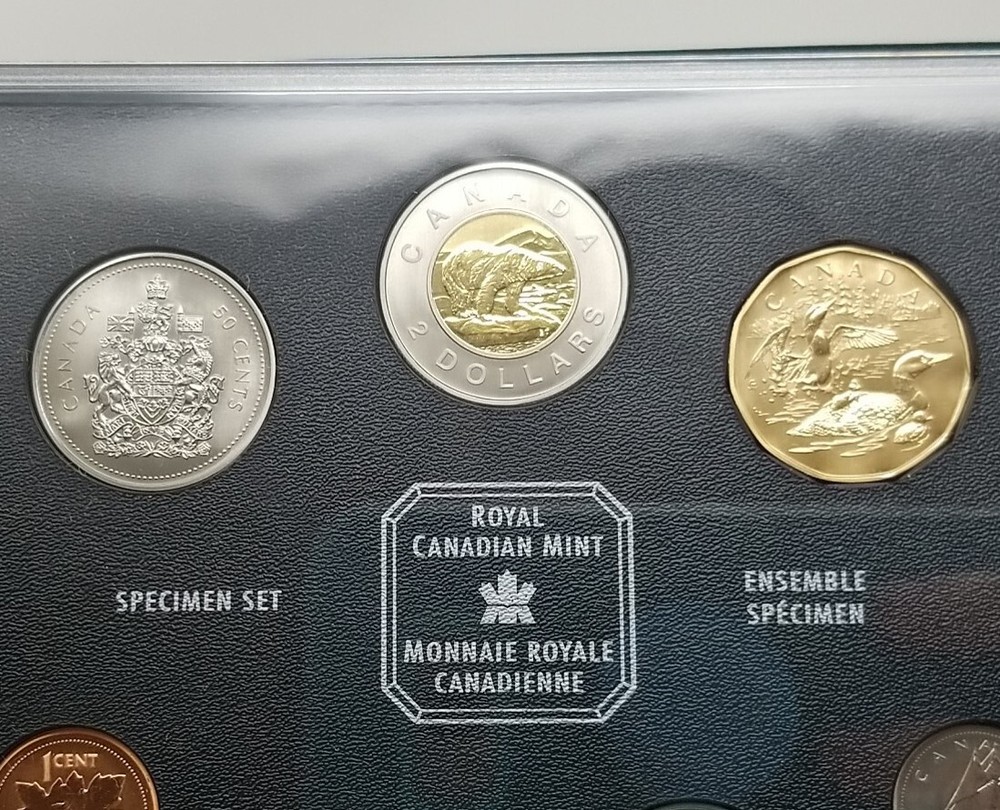 RCM 2001 & 2002 Specimen Sets (14 Coins) #3039
