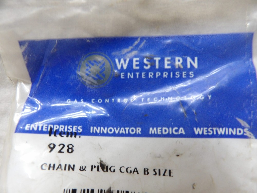 Western Enterprises Chain & Plug CGA B Size #928