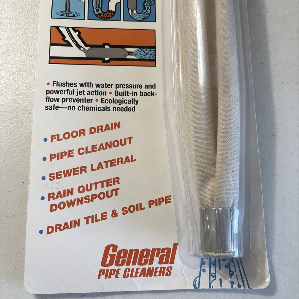 General Wire 3DF 3" Drain Flusher