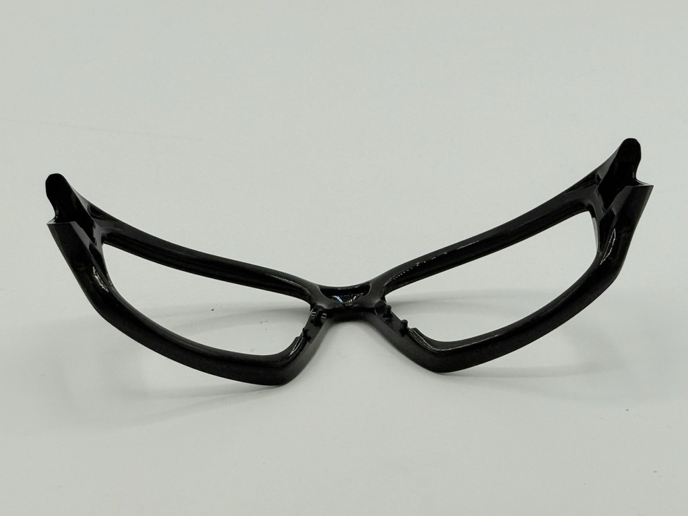 OAKLEY VALVE SUNGLASSES POLISHED BLACK REPLACEMENT FRONT FRAME ORBITALS MIDDLE