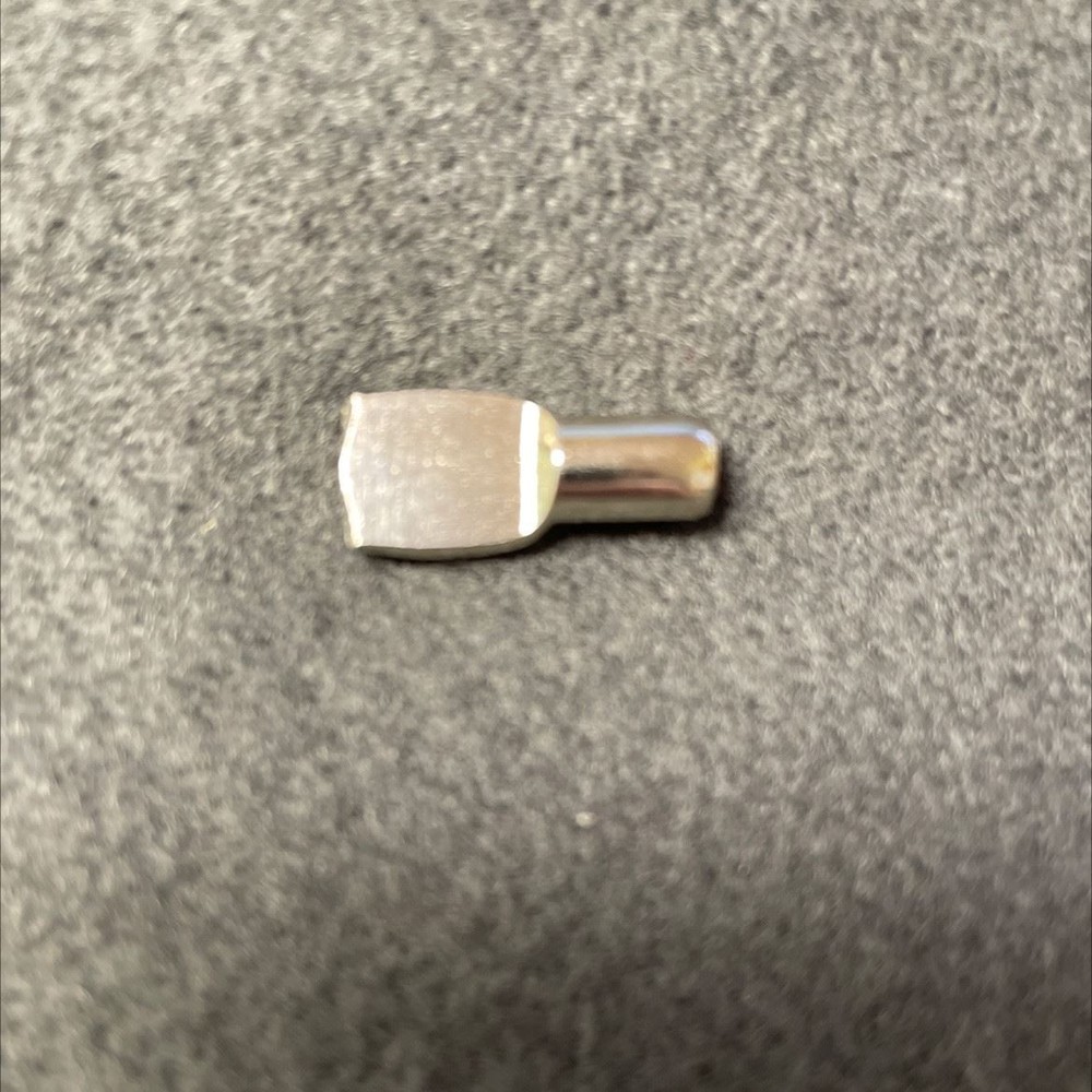 (10-Pack)  Shelf Support Spoon Shape 1/4" Chrome