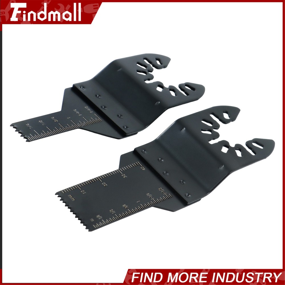 Findmall 43 PCS Universal Oscillating Saw Blades Quick Release Multi Tool Kit
