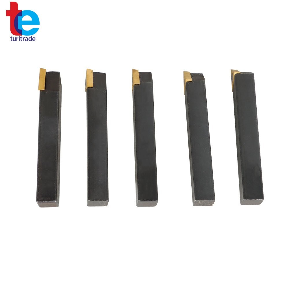 5Pcs 1/2" Carbide Indexable Turning Tool Lathe Tool Bit With Carbide Inserts