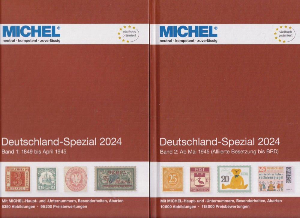 Michel Germany Special 2024 2 Volumes Complete I-B-Goods