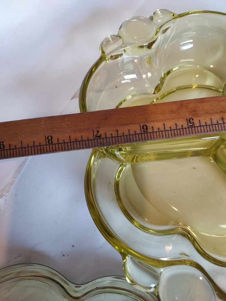 Duncan Miller MCM Green Lidded 3 section Dish