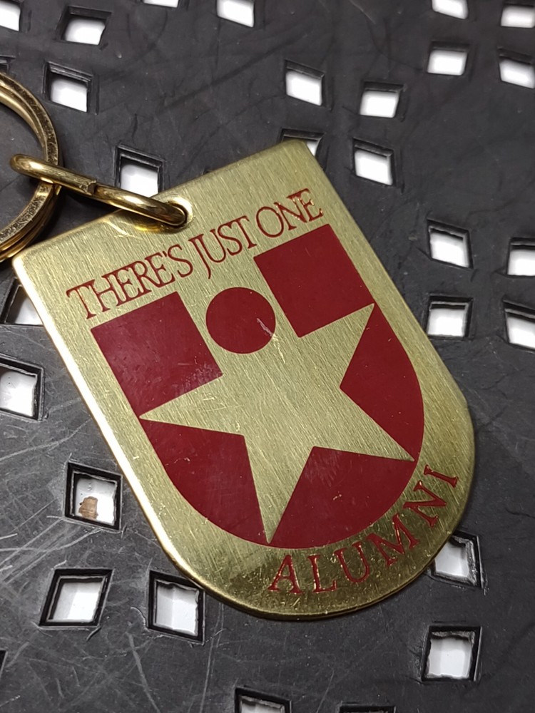 There's Just One Alumni Keychain