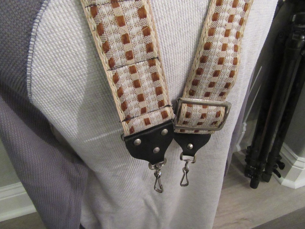 Nice Used Hippie Camera Strap Looks Nice Some Loose Stitching