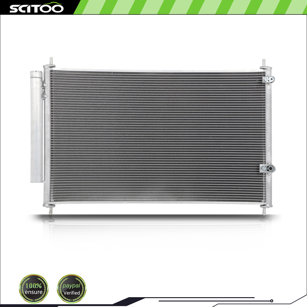 AC Condenser for 2013 2014 2015 2016 2017 Honda Accord 2.4L 3.5L L4 V6 Aluminum