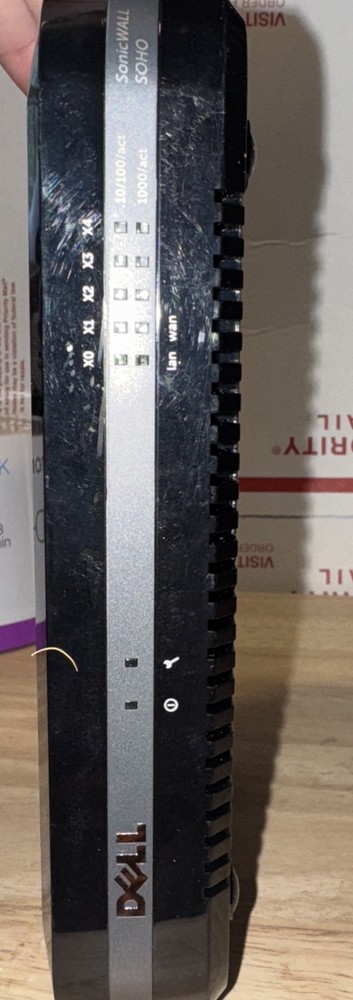 DELL Sonic Wall Soho APL31-0B9, Network Security Firewall